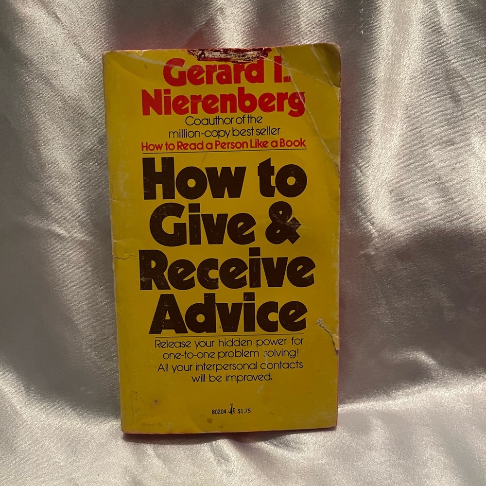 How to Give and Receive Advice